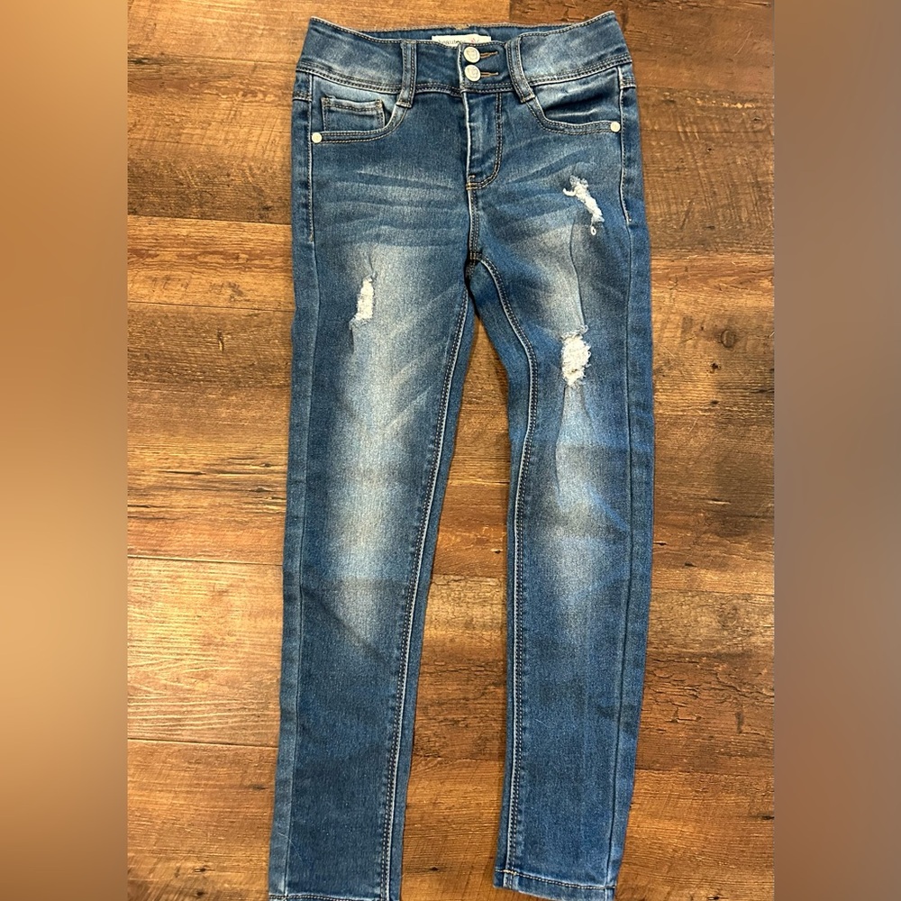 Beautees distressed jeans